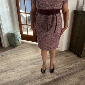Calvin Klein Collection Burgundy dress